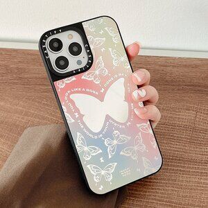 90% NEW AUTHENTIC CASETIFY BUTTERFLY IPHONE 15 PLUS CASE WITH MAGSAFE